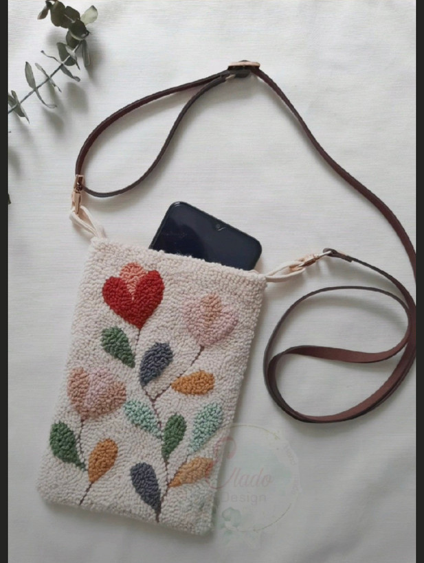 کیف رودوشی گل